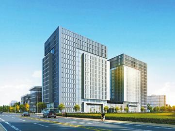 金?，F代都市工業港1號項目效果圖