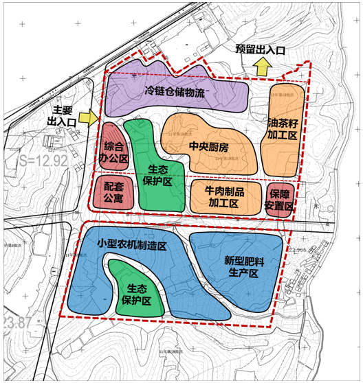 中國高安·巴夫洛田園綜合體產業策劃圖