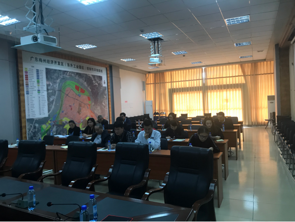 梅州市“十四五”規劃項目組與東升工業園龍頭企業座談