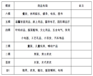 北京某世貿(mào)商城招商策劃