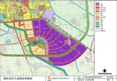 廊坊龍河高新技術產業區總規、產業規劃