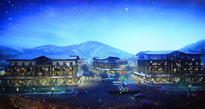 2022年北京冬奧會配套項目——太子城冰雪小鎮
