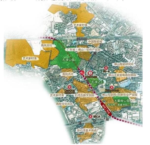 佛山市國土規劃局公布了禪城2個特色小鎮最新規劃建設進展！