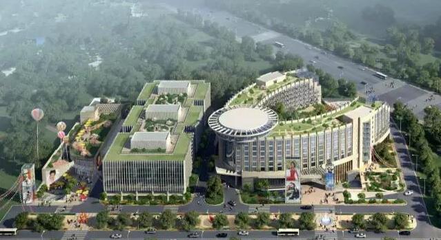總建筑面積134221平方米天竺鎮空港一號商業綜合體項目已投資20億元