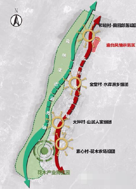 重慶臺農(nóng)園打造靜觀田園綜合體項(xiàng)目，總投資約60億元