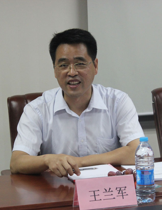 中共中央政策研究室經濟局副局長王蘭軍發言