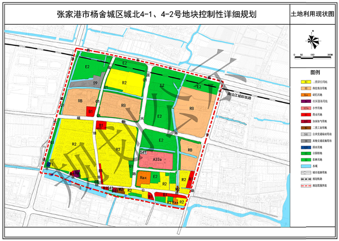 張家港市楊舍城區(qū)城北4-1、4-2號地塊 控制性詳細規(guī)劃
