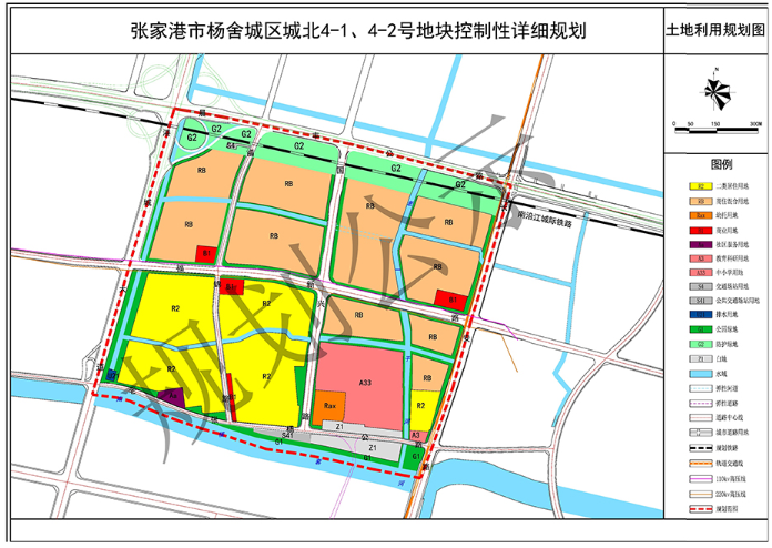 張家港市楊舍城區(qū)城北4-1、4-2號地塊 控制性詳細規(guī)劃