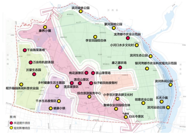 茶山風景區及周邊區域概念性 茶山風景區及周邊區域概念性