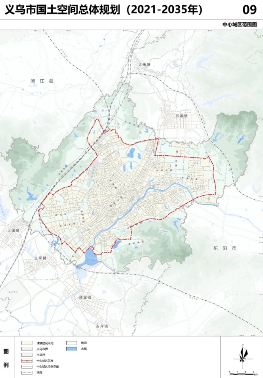義烏市國土空間總體規劃(2021-2035年)公布 義烏市國土空間總體規劃(2021-2035年)公布