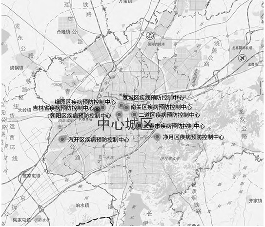 長春市疾病預(yù)防控制中心布局規(guī)劃圖 長春市疾病預(yù)防控制中心布局規(guī)劃圖