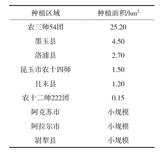 2023 年新疆油莎豆種植情況 2023 年新疆油莎豆種植情況